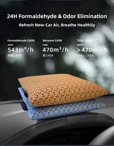 Auto Essential activated carbon car purifying bag removes formaldehyde odors and TVOC continuously for 24 hours