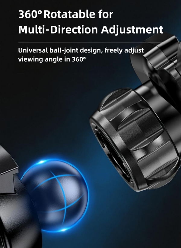 360-degree rotation for portrait or landscape navigation
